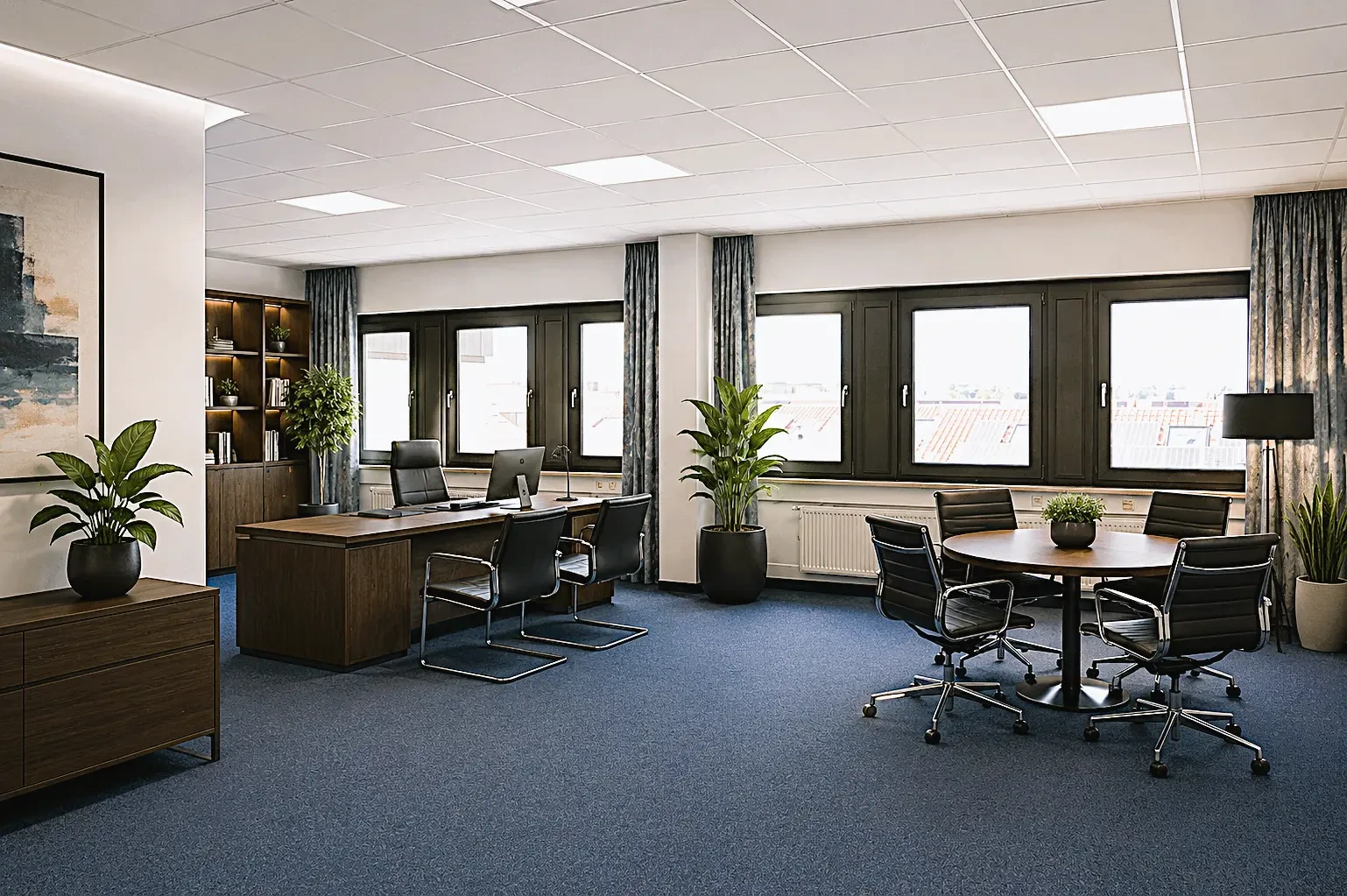 Office 2, virtually furnished