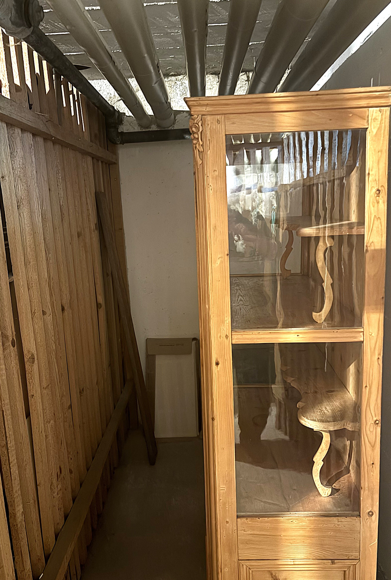Cellar storage unit of the apartment