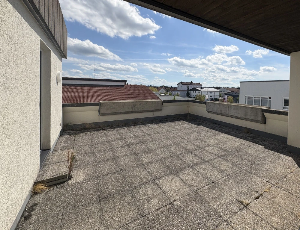 South-west rooftop terrace, original photograph