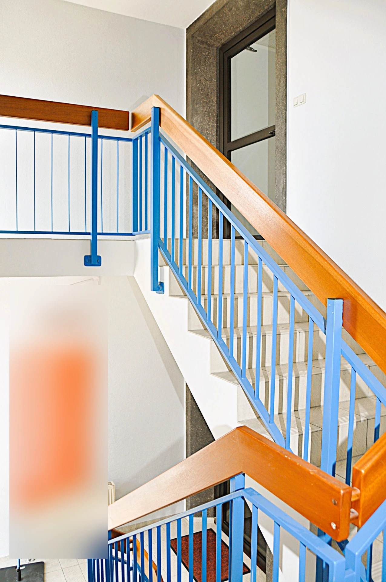 Office building staircase
